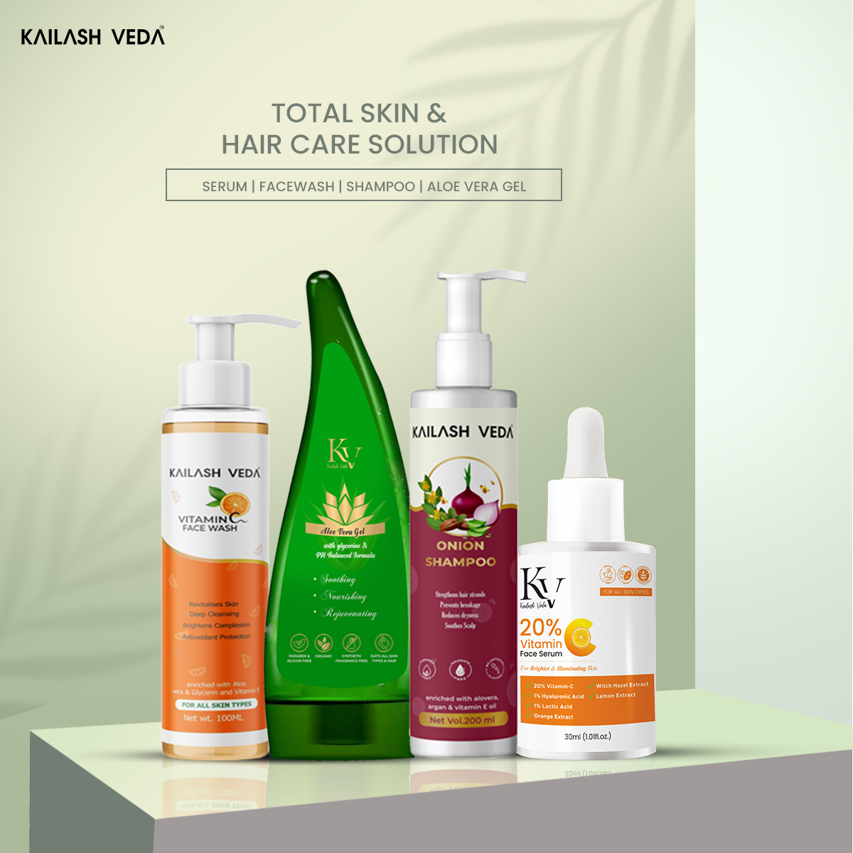 Total Skin & Hair Care Solution